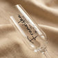 Sektglas für Trauzeuge & Trauzeugin mit Name