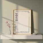 Familienposter personalisiert - Jahreszahlen & Familienname - Geschenk für Eltern, Großeltern, Familie - Individuelles Wandbild