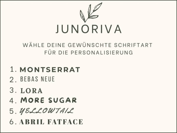 Personalisierter Filz-Schlüsselanhänger mit Wunschtext & Symbol