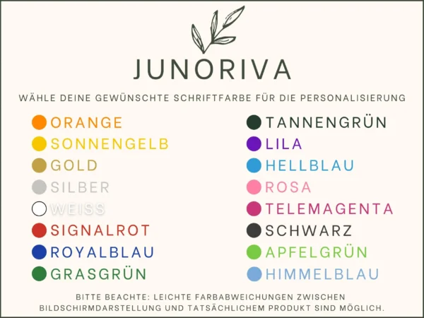 Personalisierte Stofftasche „Herzensmensch“ mit Name - Baumwolltasche in Wunschfarben - Geschenk für Freundin, Mama oder Kollegin